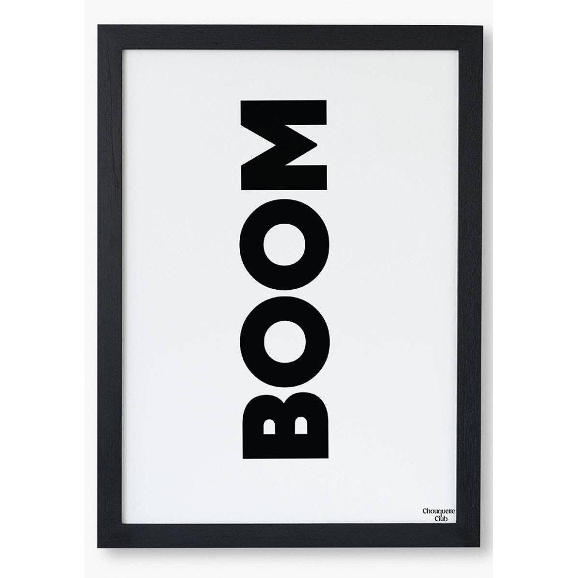 Affiche BOOM 29,7 x 42 cm – Chouquette Club
