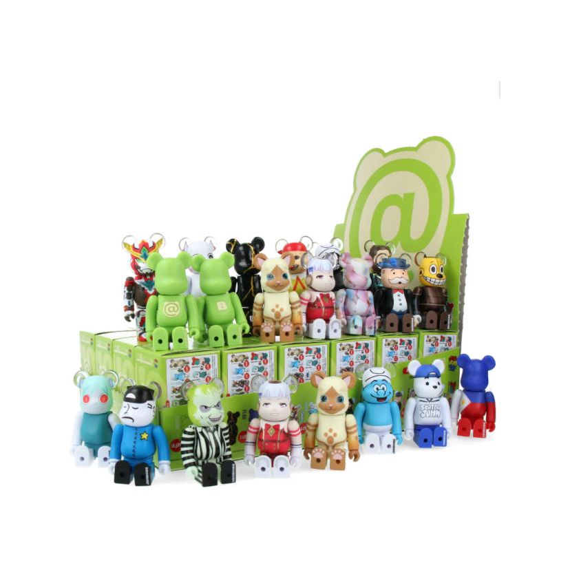 Collection de figurines Be@rbrick Série 49 – modèles 100% aux designs variés et colorés