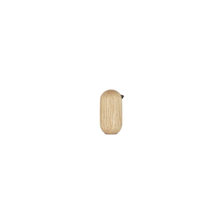 Little Bird 5 cm – Figurine déco Normann Copenhagen en bois de chêne naturel
