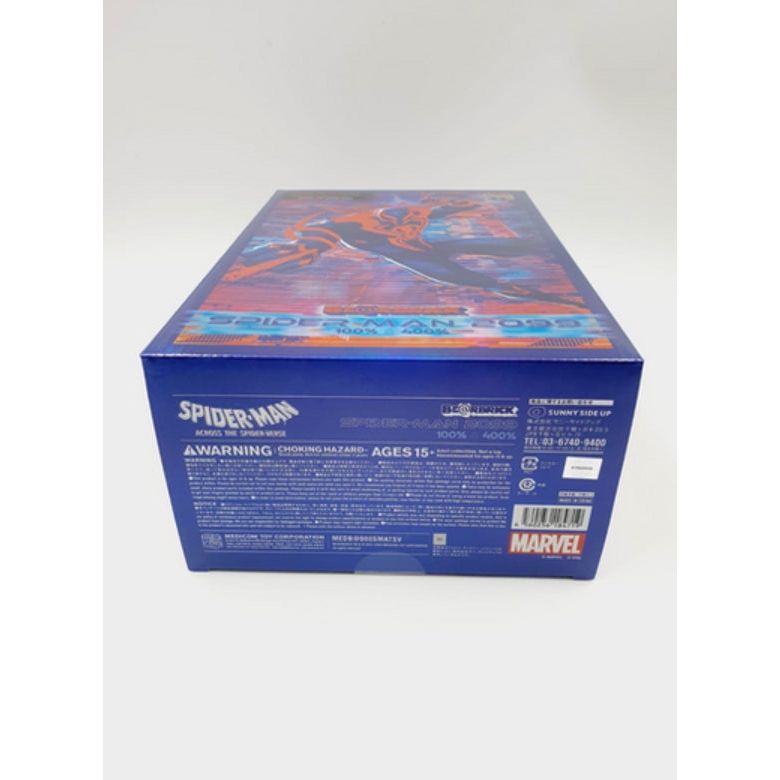 Be@rbrick 100% + 400% Spider-Man 2099 – Figurine Collector Marvel x Medicom
