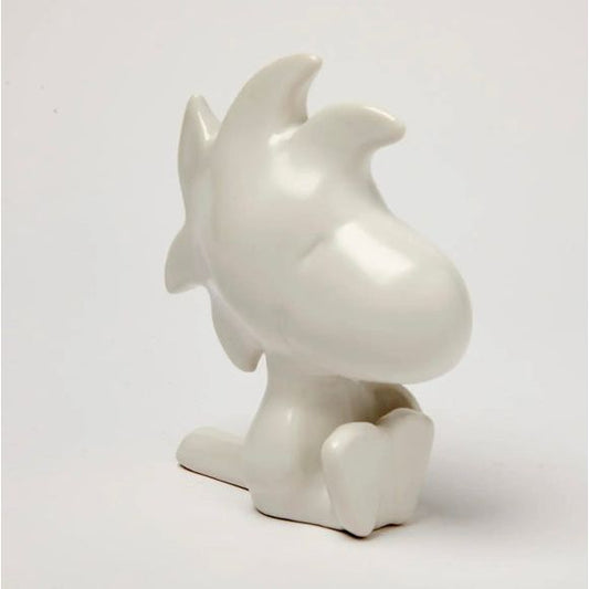 Objet déco Peanuts – figurine Woodstock assis – céramique blanche – Magpie