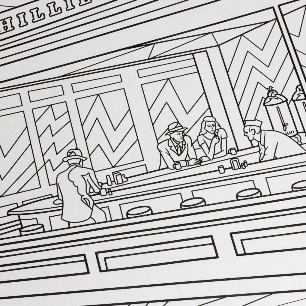 Livre de coloriage chefs-d’œuvre – Today is Art Day – 12 illustrations inspirées de tableaux cultes