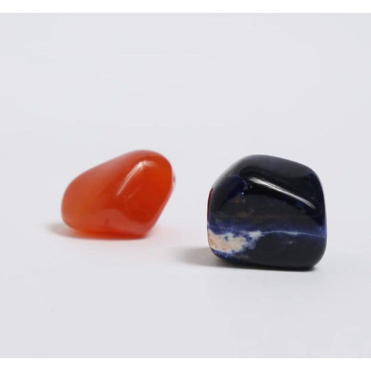 Kit Astro Air pour signes Gémeaux, Balance, Verseau avec cornaline, sodalite, livret et Palo Santo – Stones Club