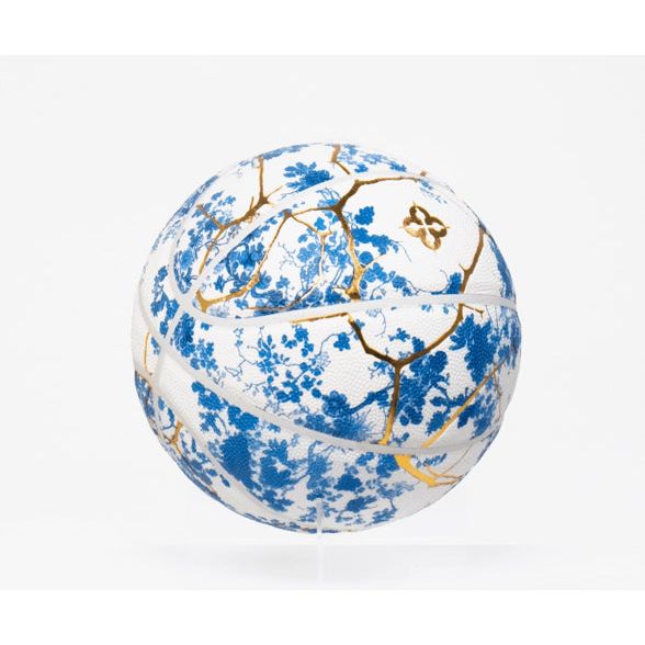 ballon design Comrade Berlin modèle Kintsugi motif porcelaine craquelée