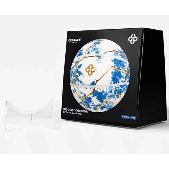 ballon design Comrade Berlin modèle Kintsugi motif porcelaine craquelée