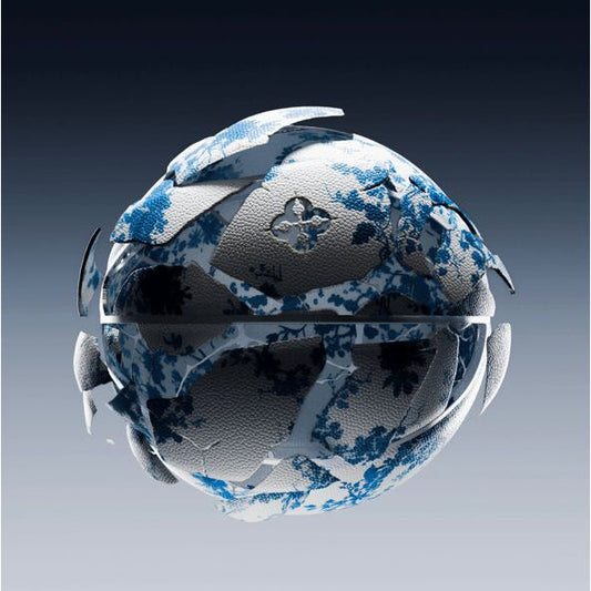 ballon design Comrade Berlin modèle Kintsugi motif porcelaine craquelée