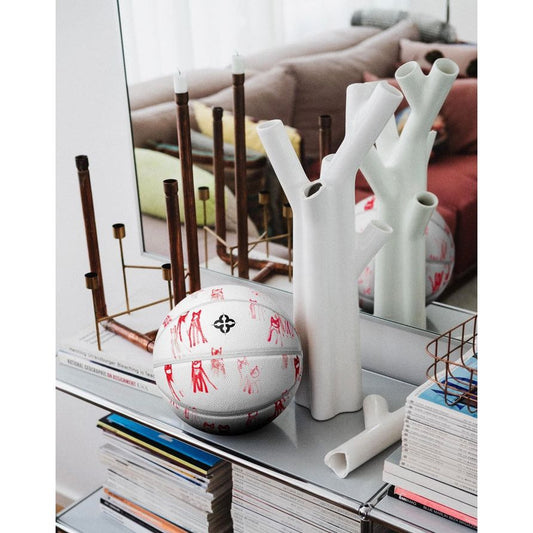 ballon Comrade Berlin Meutes de Loups blanc avec illustrations rouges