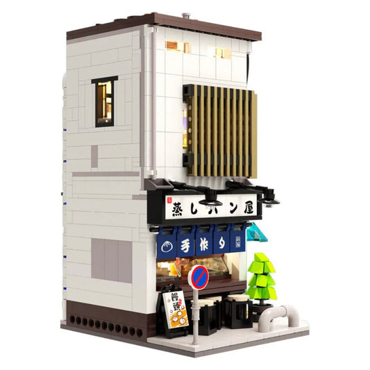 Kit de construction Cada "Steamed Bun Shop", maison japonaise 1 108 pièces avec éclairage USB