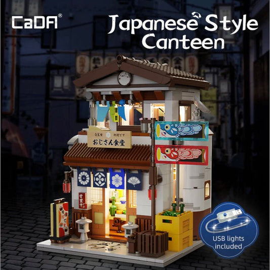 Kit de construction Cada "Japanese Style Canteen", maison japonaise 863 pièces