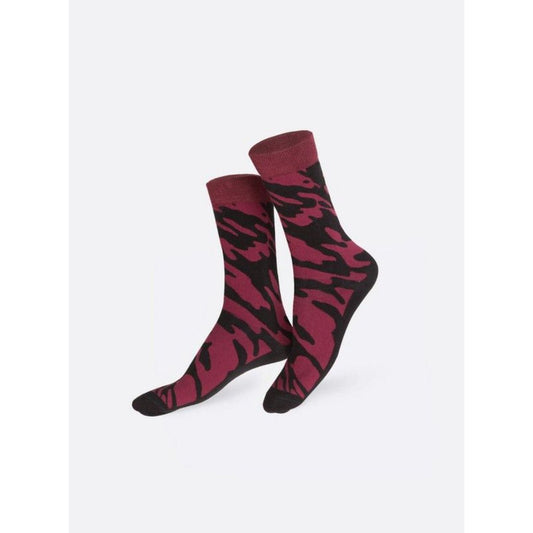 Chaussettes Eat My Socks – modèle Wine Red, packaging bouteille de vin