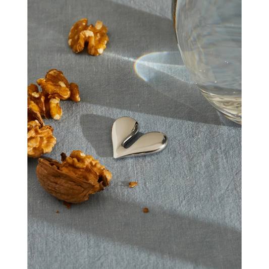 Casse-noix Nut Splitter Alessi en acier inoxydable poli miroir