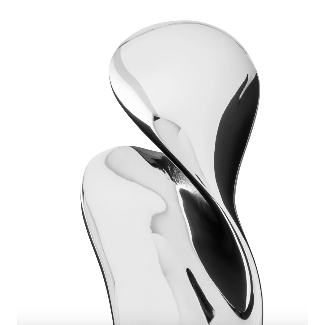 Ouvre-bouteille Bulla Alessi en acier inoxydable poli miroir
