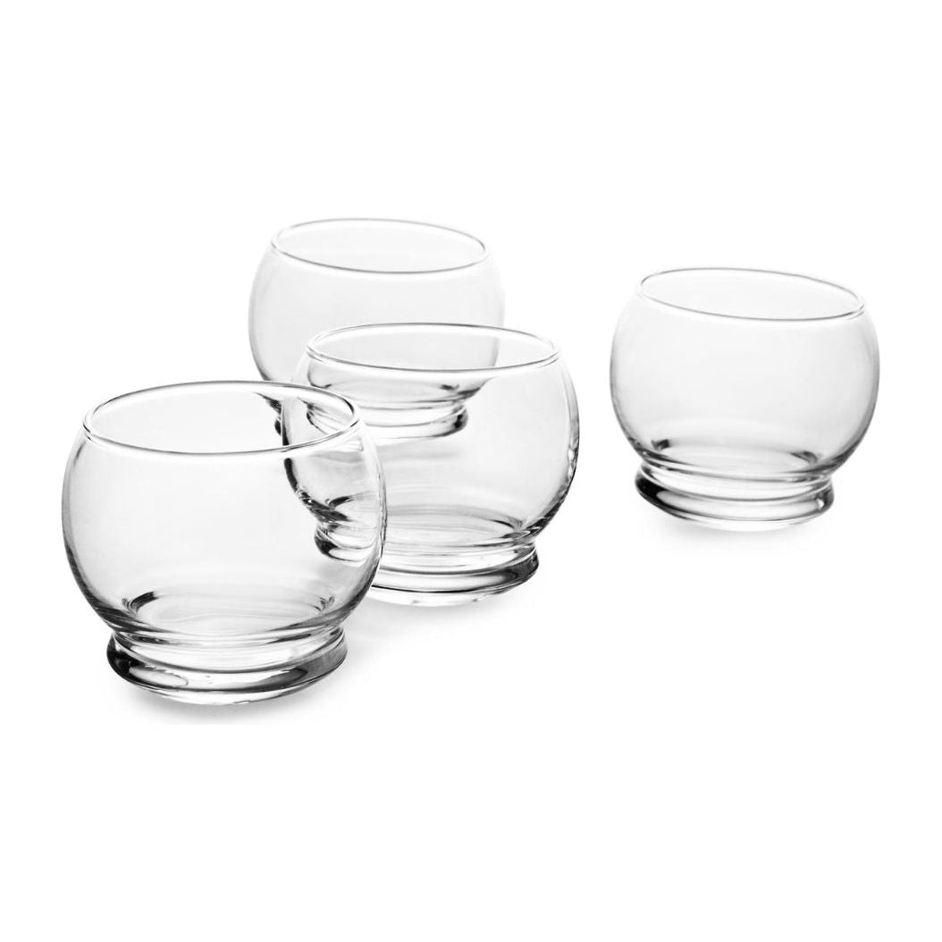 Verres Normann Copenhagen "Rocking Glass" – Design Scandinave Moderne (Lot de 4)