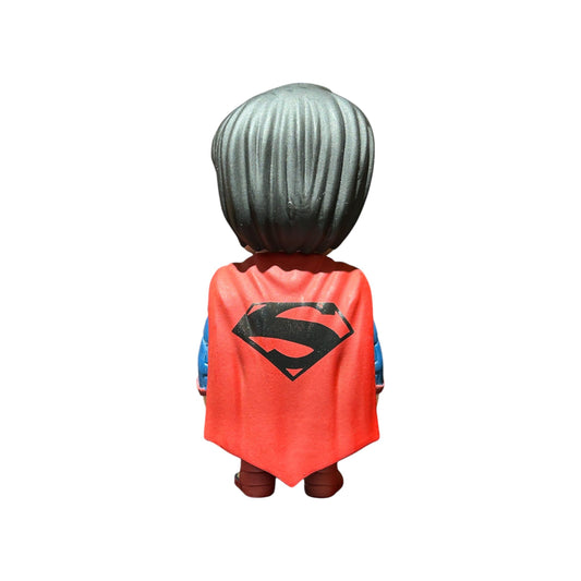 Figurine XXRAY Superman moitié super-héros classique, moitié squelette anatomique détaillé