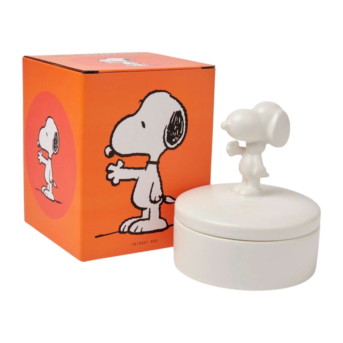 Boîte à bibelots Snoopy blanche – Peanuts x Magpie – Céramique design