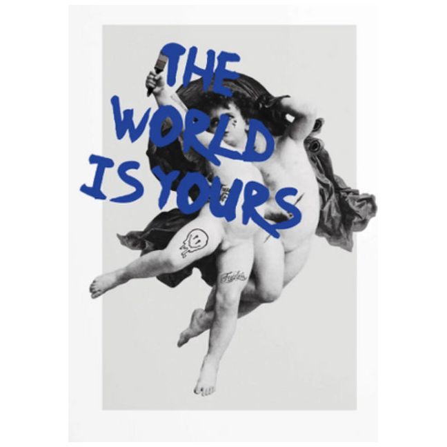 Affiche The world is yours 30x40