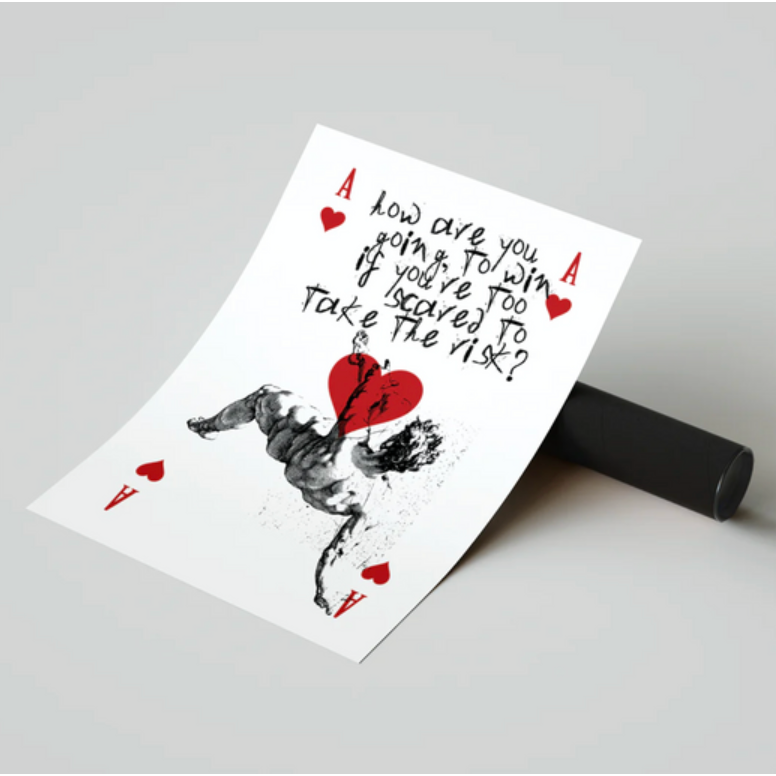 Affiche Risk Taker 30x40 cm