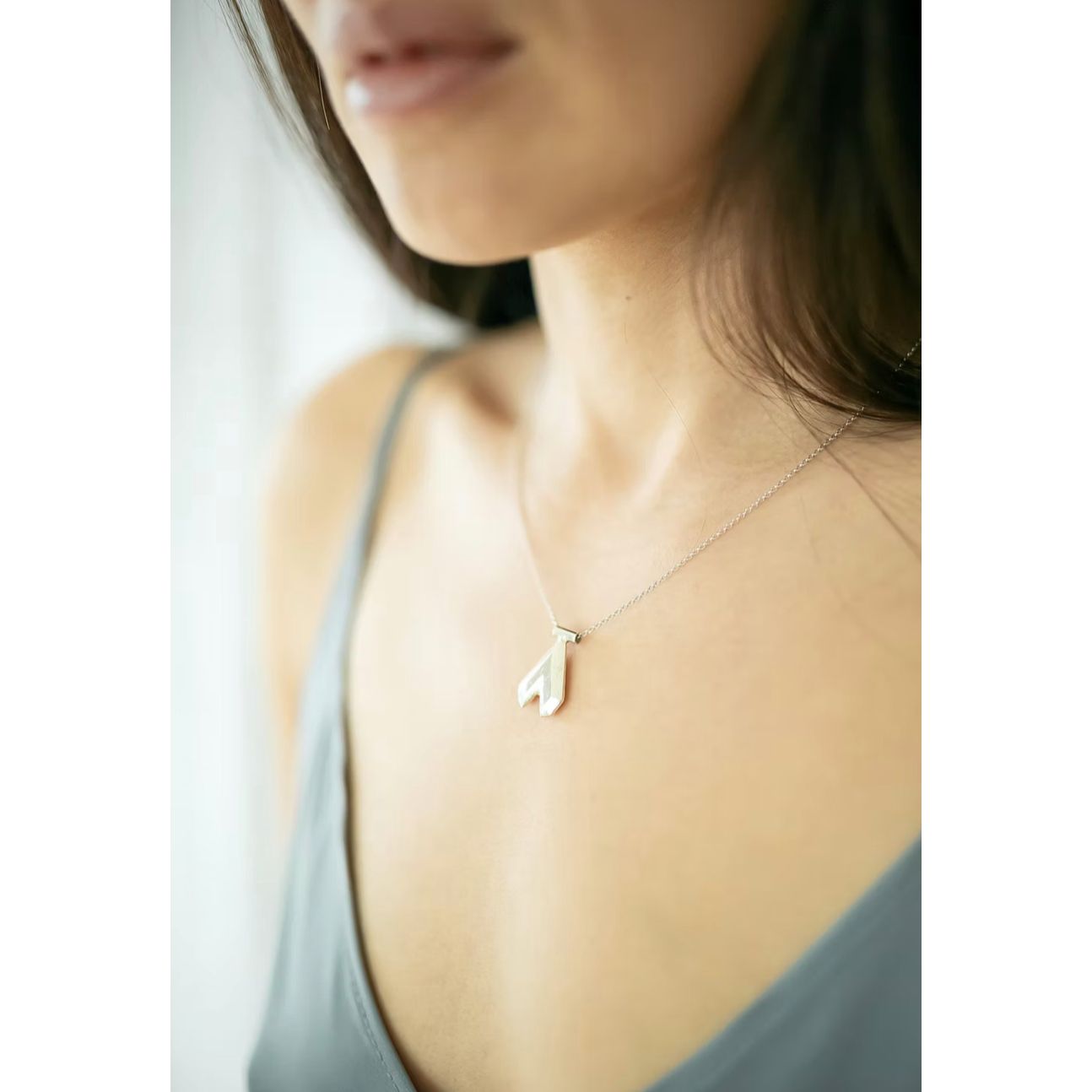 Beatriz Favres – Collier cœur inversé en argent - Boutique Ømm