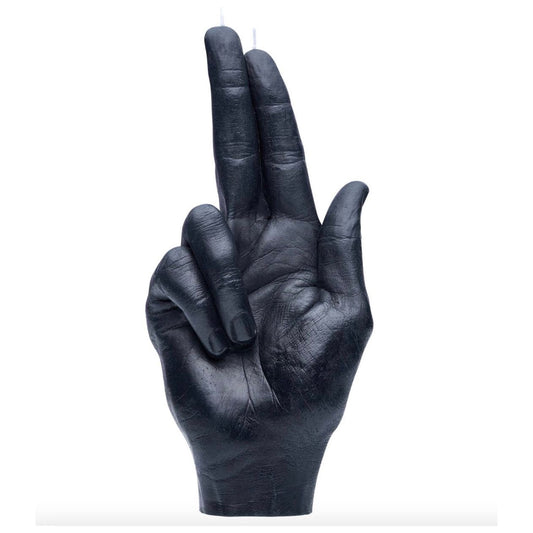 Bougie Candlehand Gun Fingers – Noir - Boutique Ømm