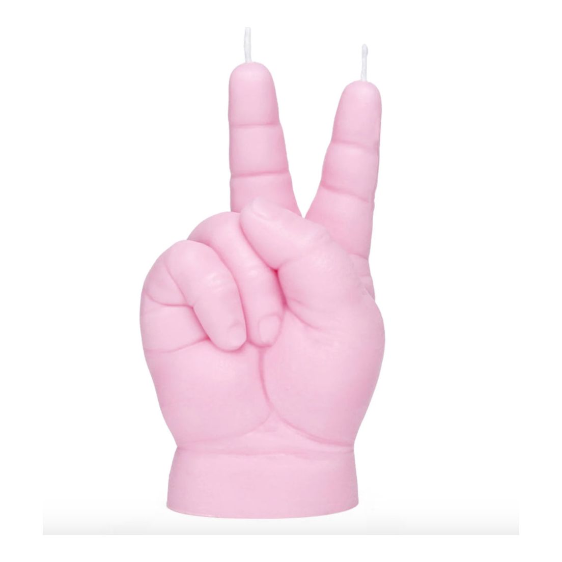 Bougie Candlehand Peace Baby – Rose - Boutique Ømm