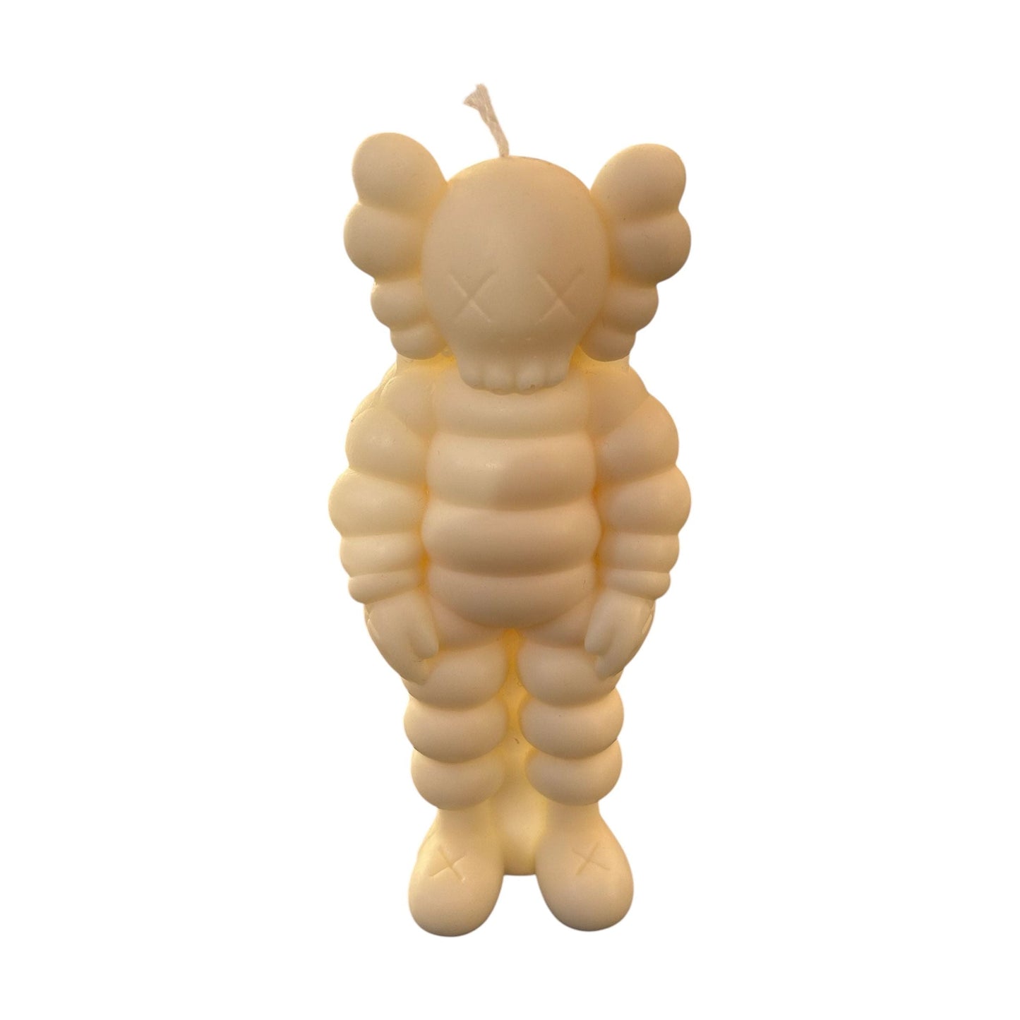 Bougie design What a Party ivoire – Inspirée de KAWS – Aaram Lux - Boutique Ømm
