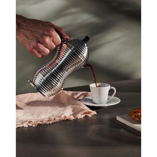 Cafetière italienne Pulcina 3 tasses (MDL02/3B) – Alessi - Boutique Ømm
