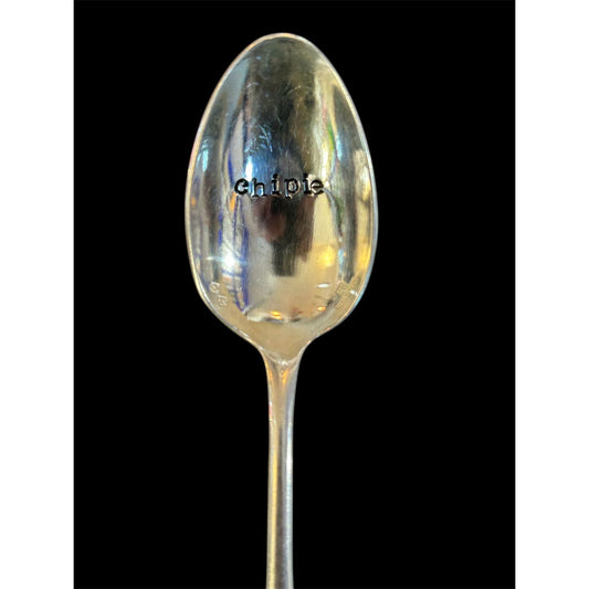 Cuillère gravée vintage – "chipie" - Boutique Ømm