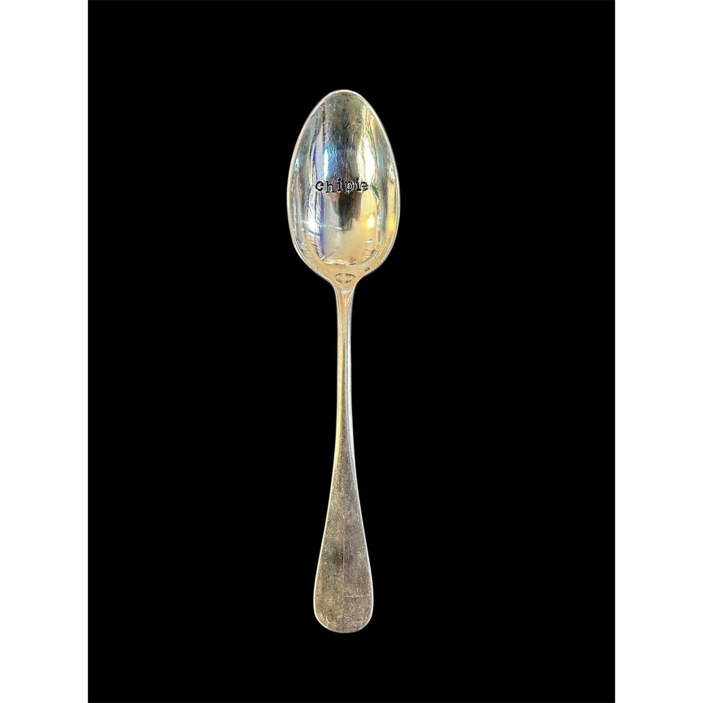 Cuillère gravée vintage – "chipie" - Boutique Ømm