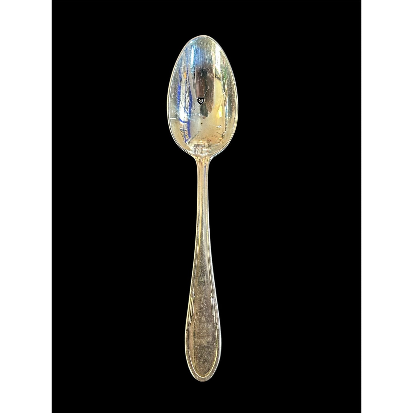 Cuillère gravée vintage – petit cœur - Boutique Ømm