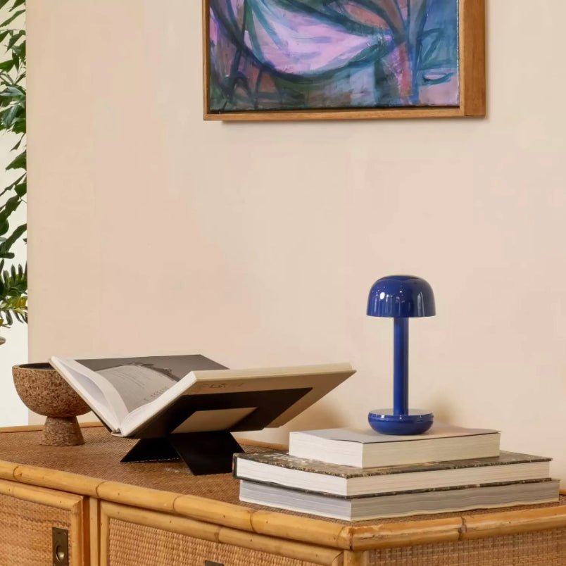 Lampe Nomade Humble "Two" – Cobalt Blue – Rechargeable & Sans Fil - Boutique Ømm
