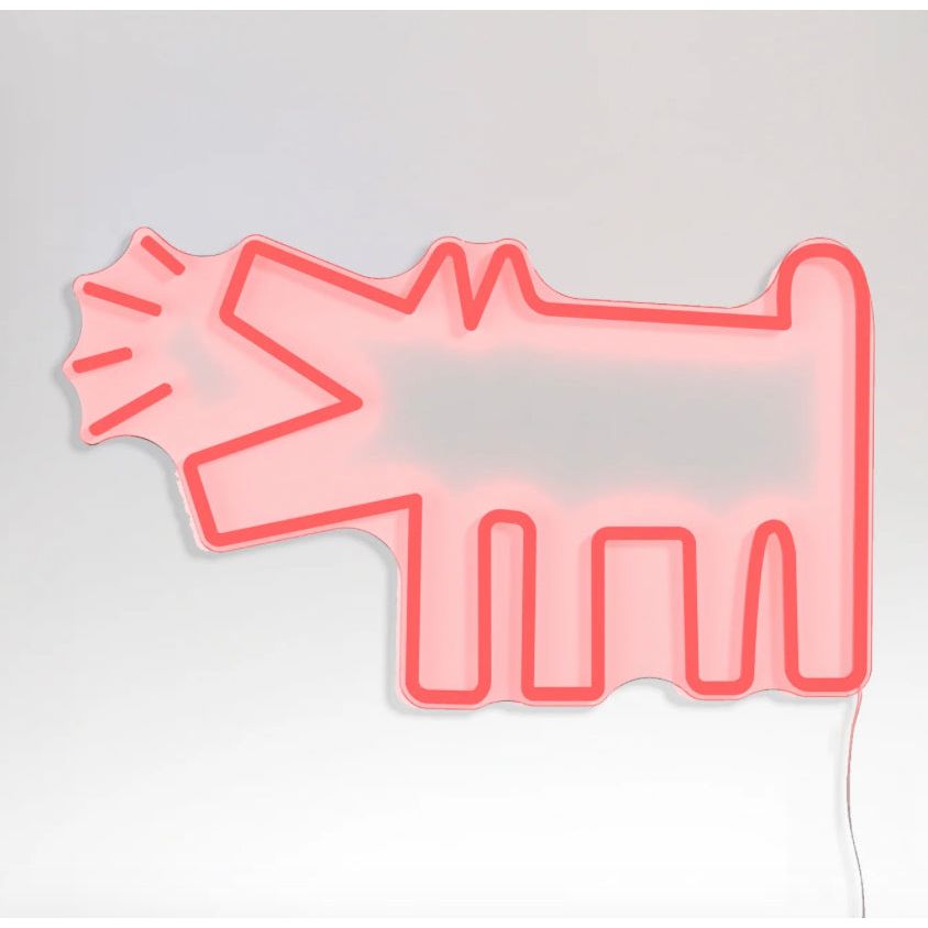 Néon Barking Dog – Keith Haring x Yellow Pop - Boutique Ømm