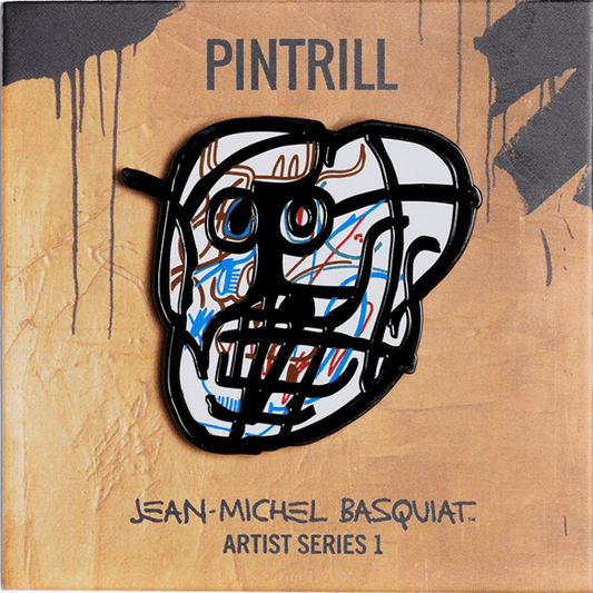 Pin's "Face Mask" Jean - Michel Basquiat – Pintrill - Boutique Ømm
