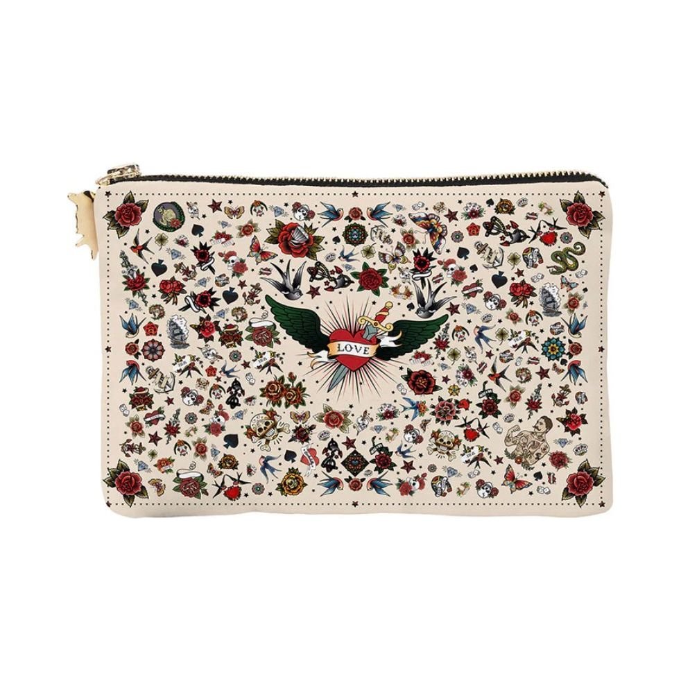 Pochette velours "Tattoo" XS – Podevache – Mini format, maxi style ! - Boutique Ømm