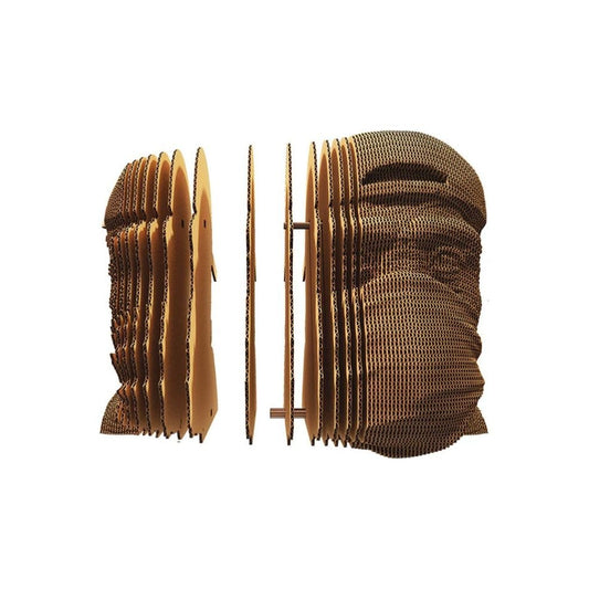 Puzzle 3D en carton "Speak No Evil" – Sculpture à assembler Cartonic - Boutique Ømm