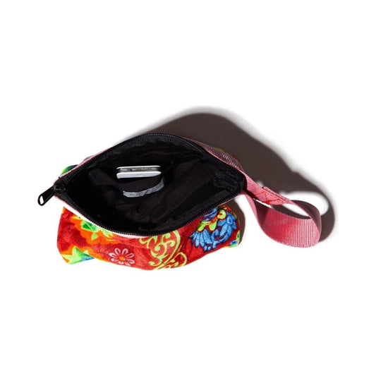 Sac "Mao" en tissu recyclé – Dark Brown – Puebco - Boutique Ømm