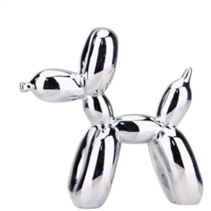 Sculpture Balloon Dog chromé – Grand modèle - Boutique Ømm