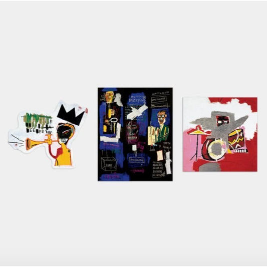 Set de 3 stickers “Jazz by Basquiat” – Apply - Boutique Ømm