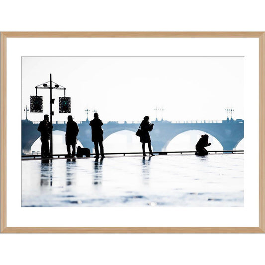 Tirage d’art "Ombres chinoises" – Photo 20x30 cm avec cadre bois Nielsen 30x40 cm - Boutique Ømm