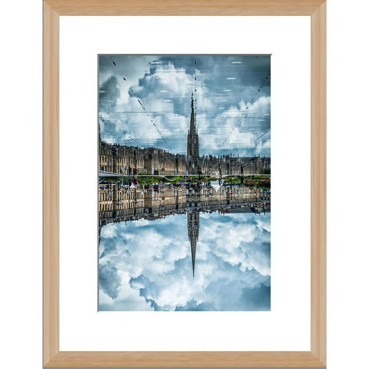 Tirage Photo "Upside Down" – 20x30 cm – Cadre Nielsen noir ou naturel – Édition limitée - Boutique Ømm