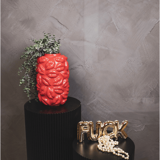 Vase "Bisous" en céramique – HouseVitamin - Boutique Ømm