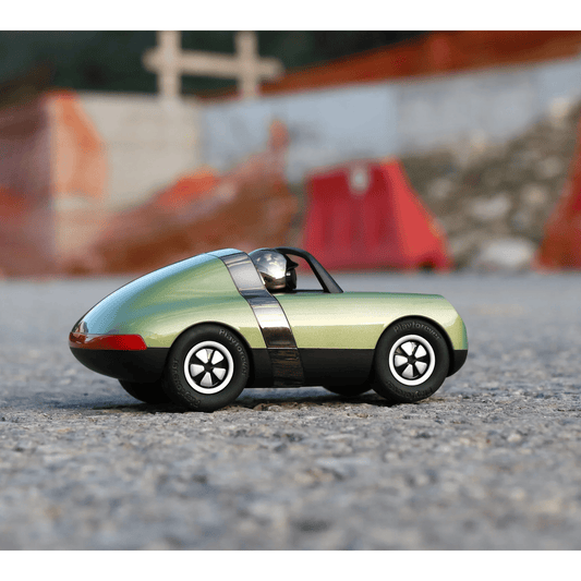 Voiture "Luft Hopper" – Design rétro vert métallisé – Playforever - Boutique Ømm
