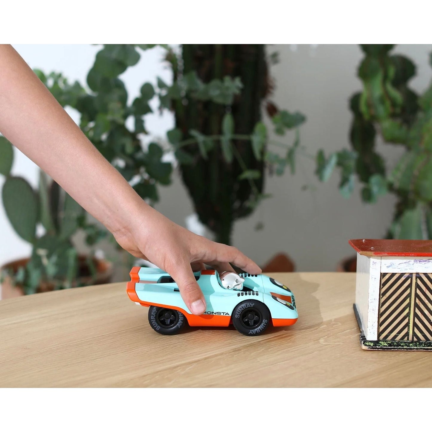 Voiture Zemonsta Klaus Turquoise – Playforever - Boutique Ømm