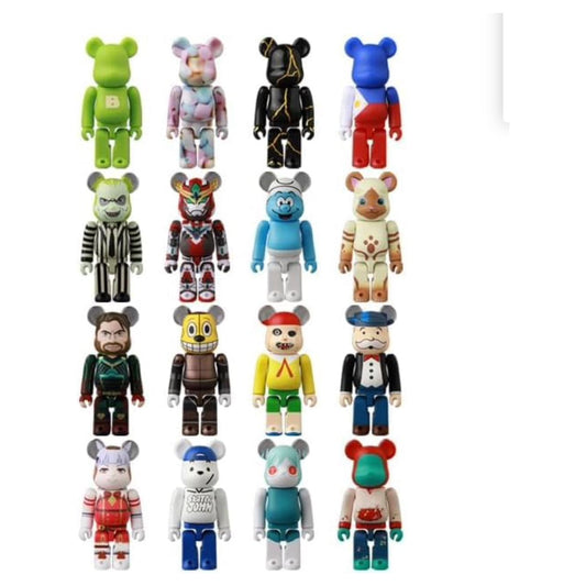 Collection de figurines Be@rbrick Série 49 – modèles 100% aux designs variés et colorés