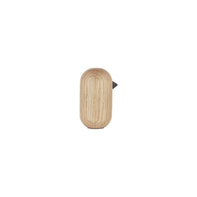 Figurine déco Little Bird 7 cm en bois de chêne naturel – Normann Copenhagen