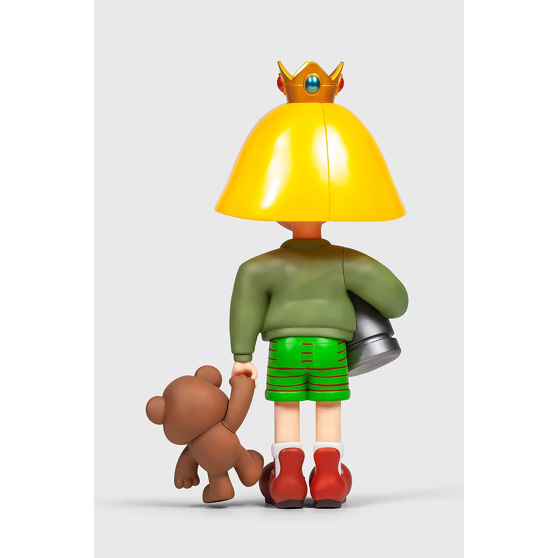 Figurine Princess Mathilda de ZCWO, style Super Professional XL, avec couronne, obus et Goomba en main