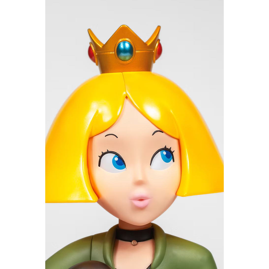 Figurine Princess Mathilda de ZCWO, style Super Professional XL, avec couronne, obus et Goomba en main