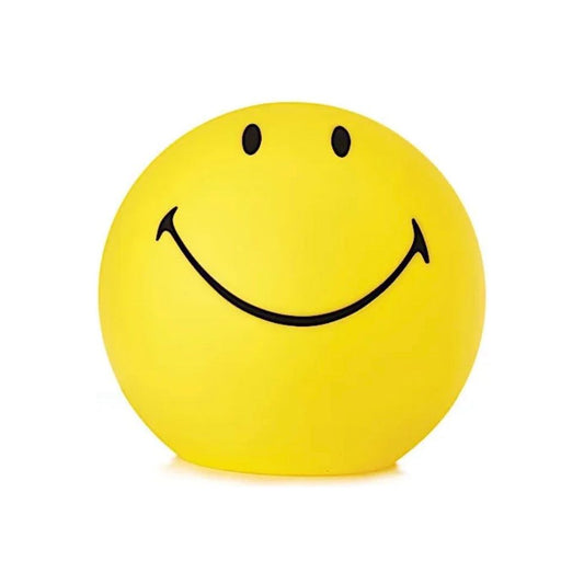 Lampe Smiley XL jaune – MrMaria – Luminaire design et pop culture