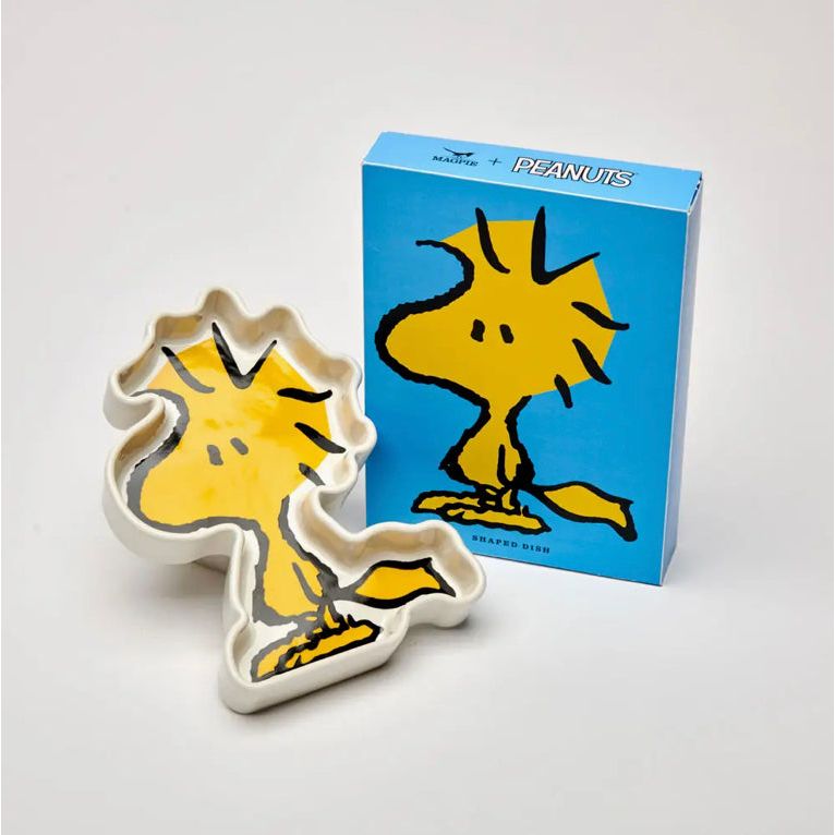 Plat à bibelots Peanuts en forme de Woodstock – Magpie – céramique jaune