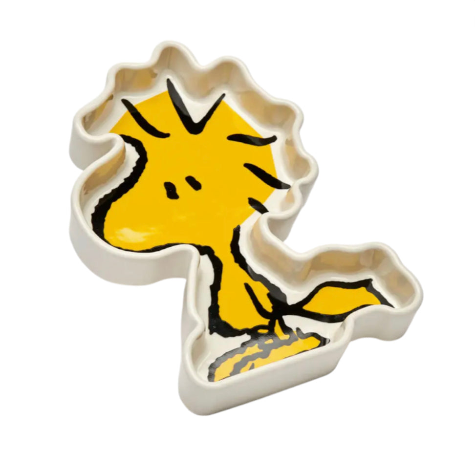 Plat à bibelots Peanuts en forme de Woodstock – Magpie – céramique jaune
