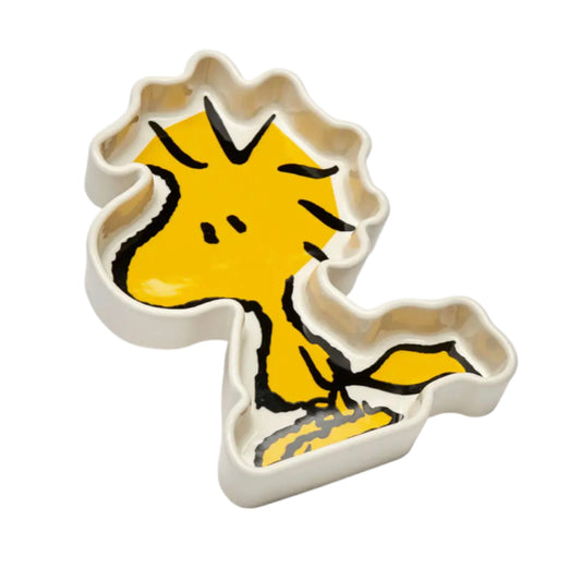 Plat à bibelots Peanuts en forme de Woodstock – Magpie – céramique jaune